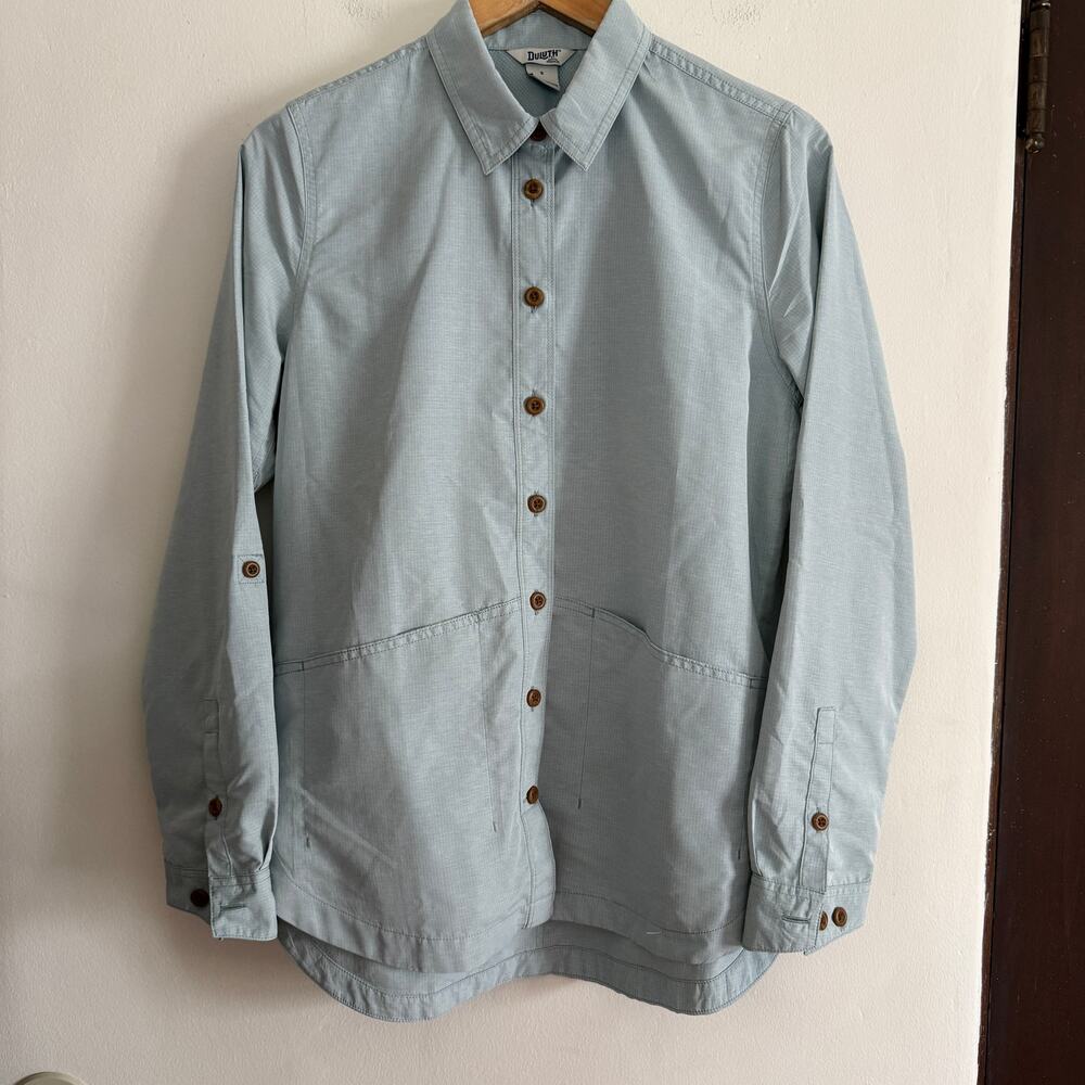 DULUTH TRADING COMPANY | Men's Lightweight Ripstop Vented Fishing Shirt Small